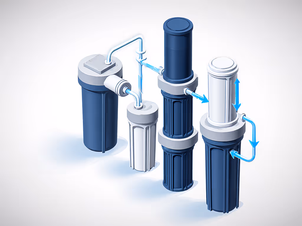 modular_well_water_filtration_stack_diagram