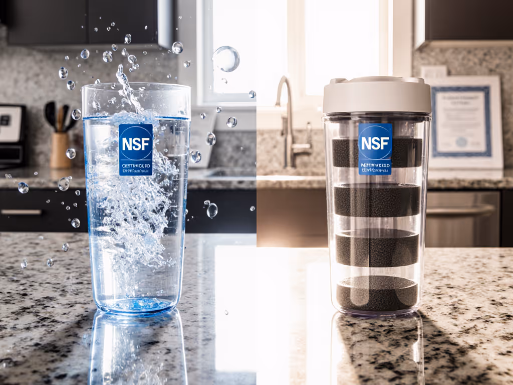 NSF 42 vs 53: Which Water Filter Certification You Need