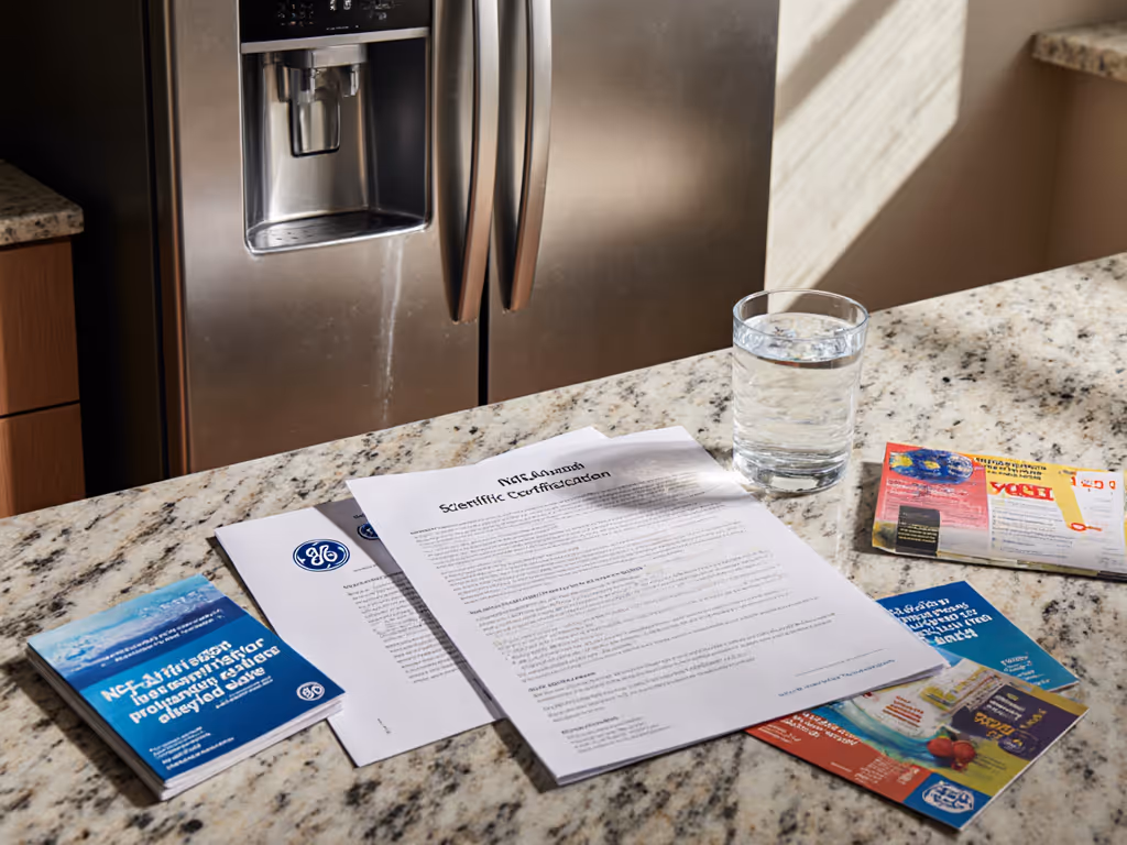 GE Refrigerator Water Filter Guide: Trust NSF, Not Packaging Claims