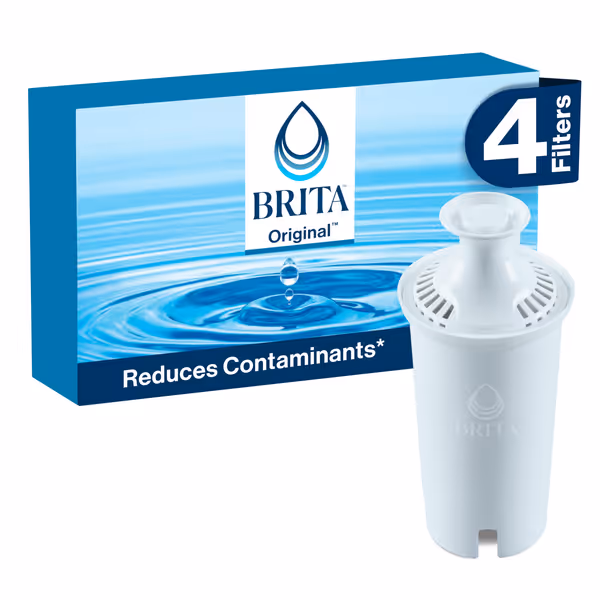 BRITA Standard Water Filter, 4-Pack